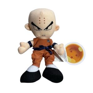 NWT DRAGON BALL Krillin Plush TOY by Culture Fly
